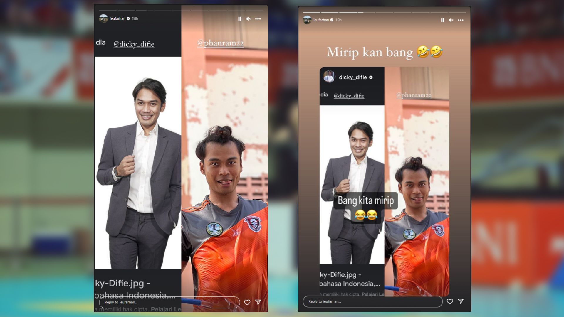 Postingan IG Farhan Halim