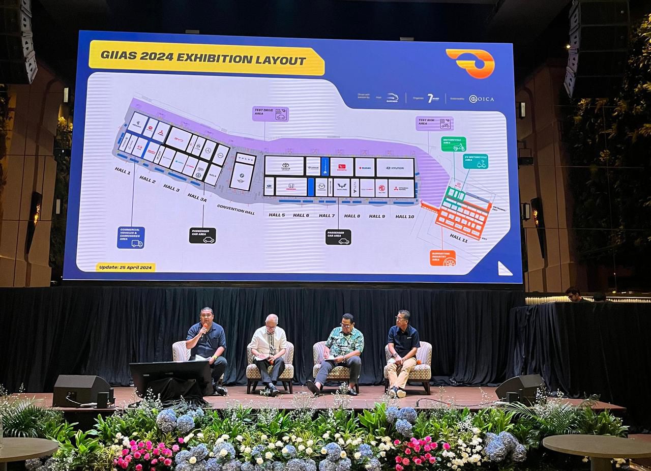 WhatsApp Imakonferensi pers GIIAS 2024. Dok Seven Event 