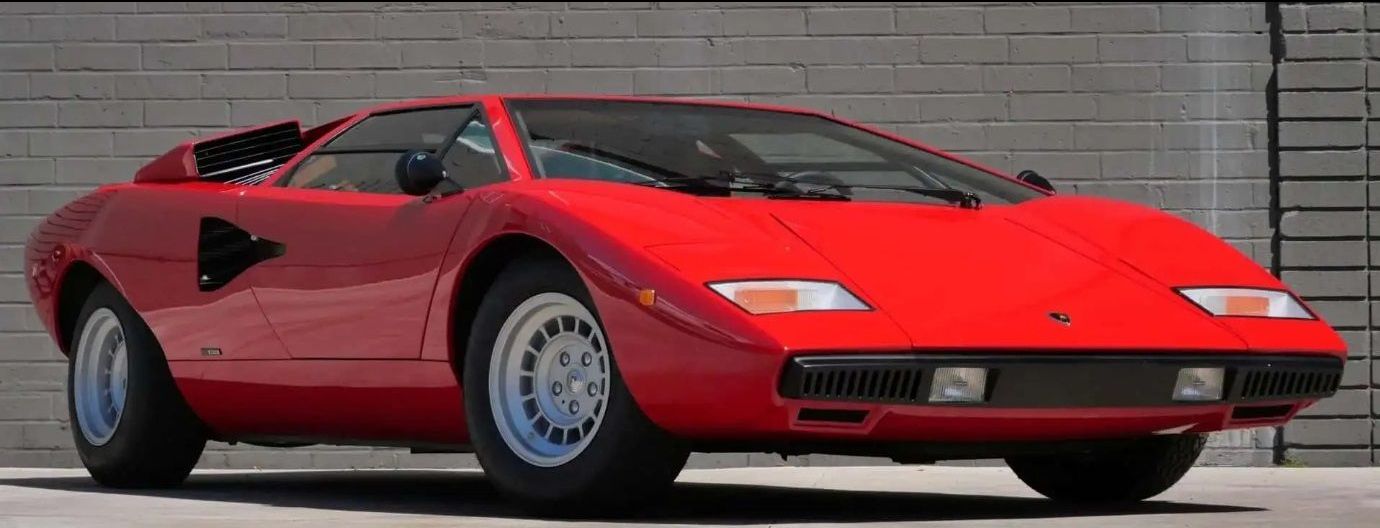 Lambo Countach Rod Stewart - BRING A TRAILER