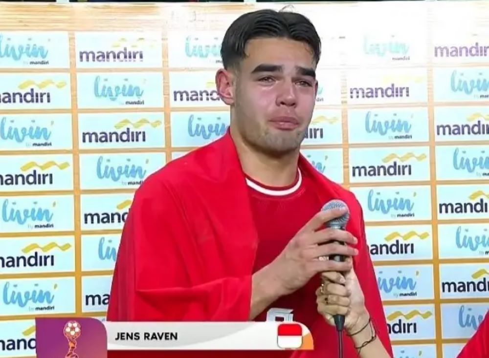 Jens Raven Menangis usai Juara Piala AFF U-19 2024