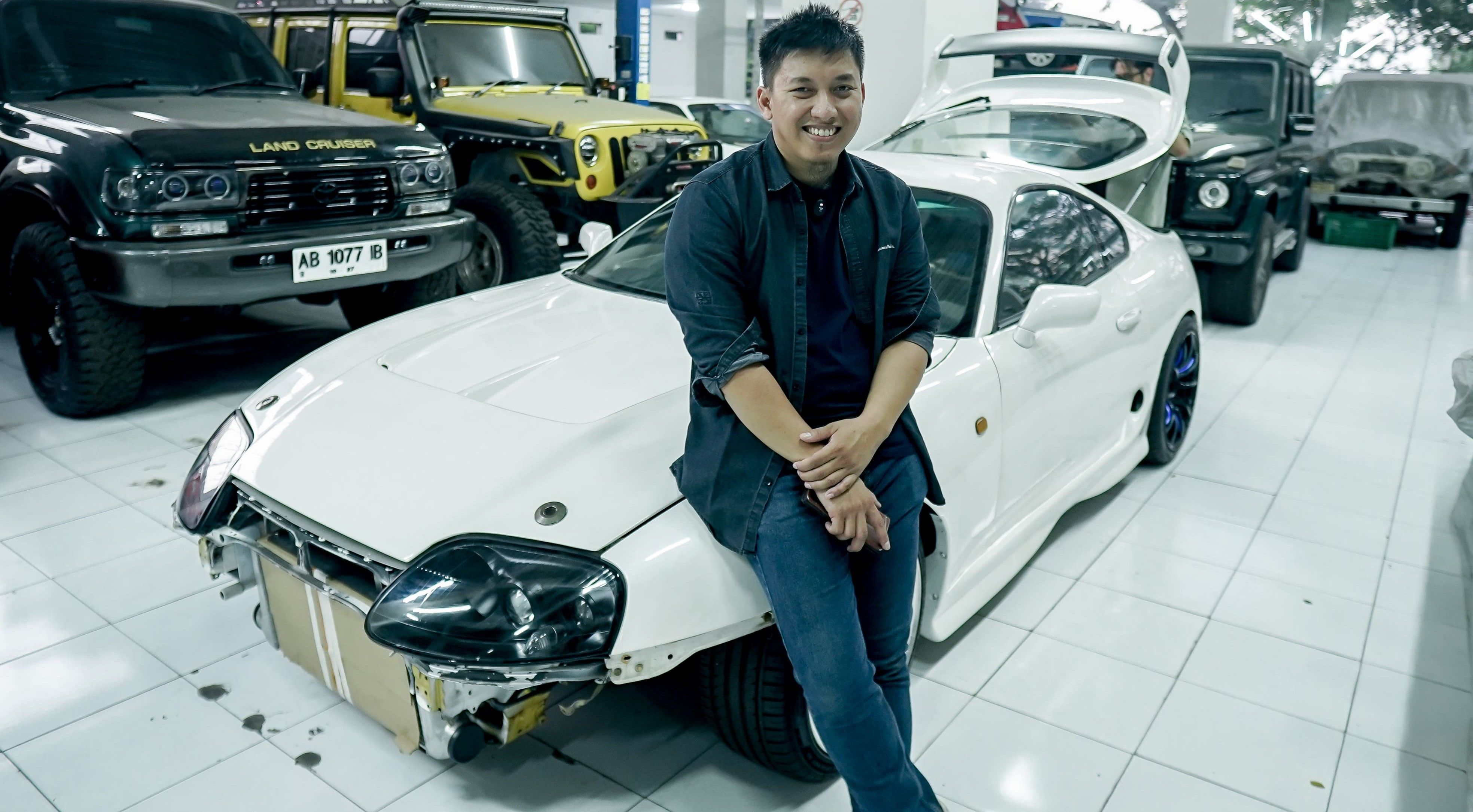 IMX Ridwan Hanif dengan Toyota Supra MK4 - Dok NMAA