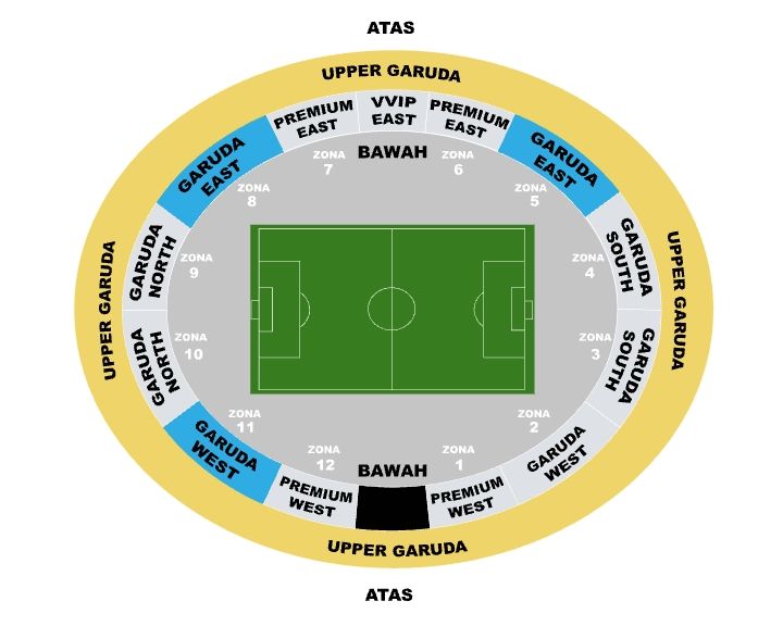 Tiket Laga Indonesia vs Arab Saudi / Tangkapan Layar Aplikasi Livin Mandiri