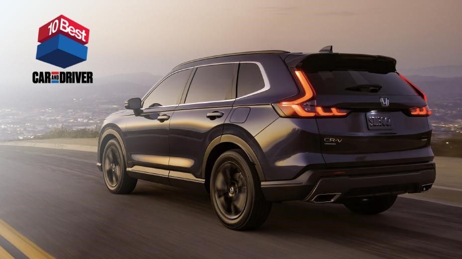 2024 Honda CR-V 10 Best Truckss 7 SUVs - CAR AND DRIVER