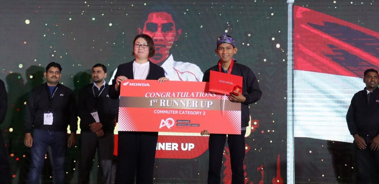 Agus Darmawan raih juara ketiga kategori Commuter 2 di ajang AOC 2024 (DOK. AHM)