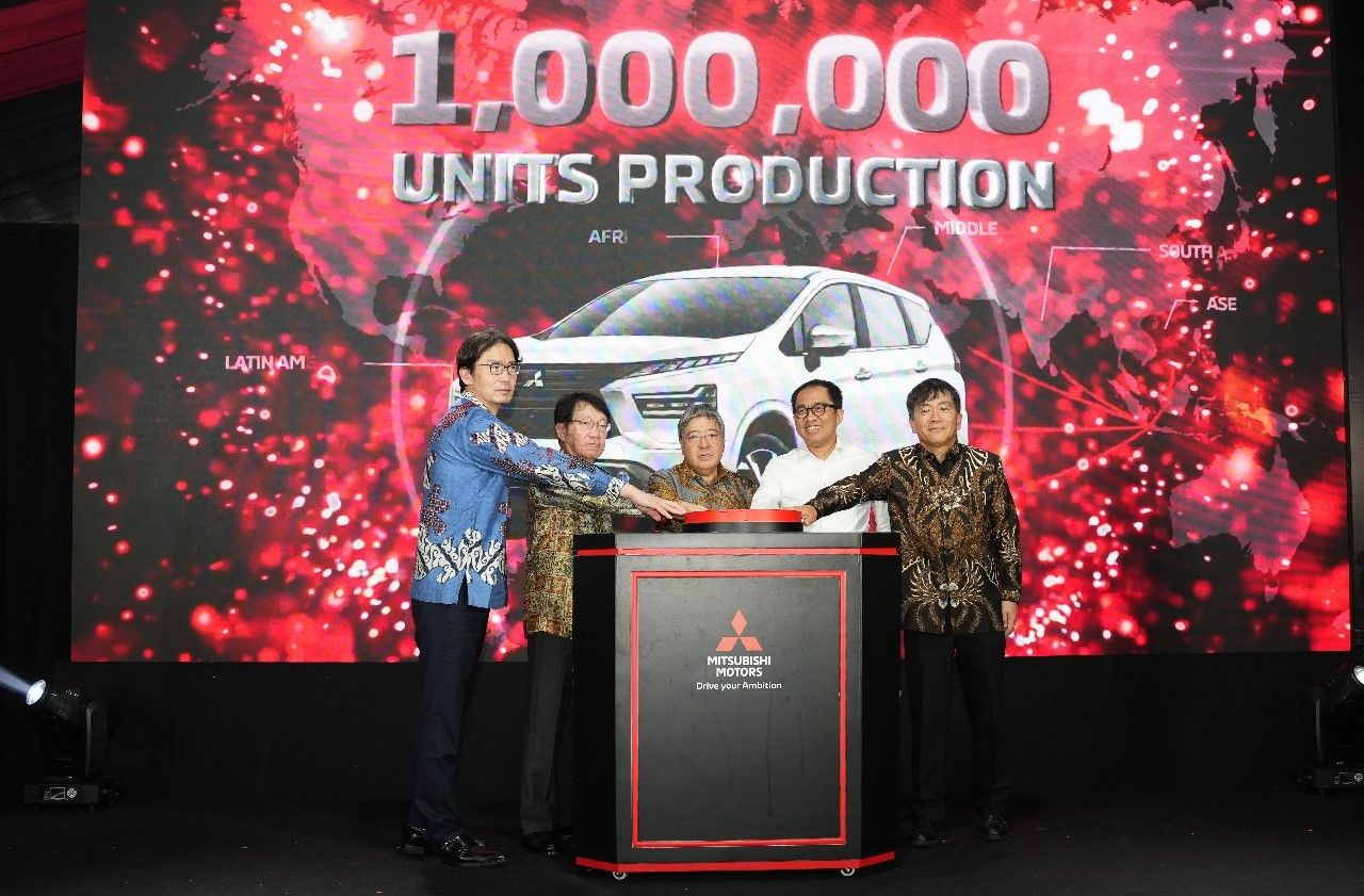 Pencapaian produksi kendaraan Mitsubishi satu juta unit - (MMKSI)