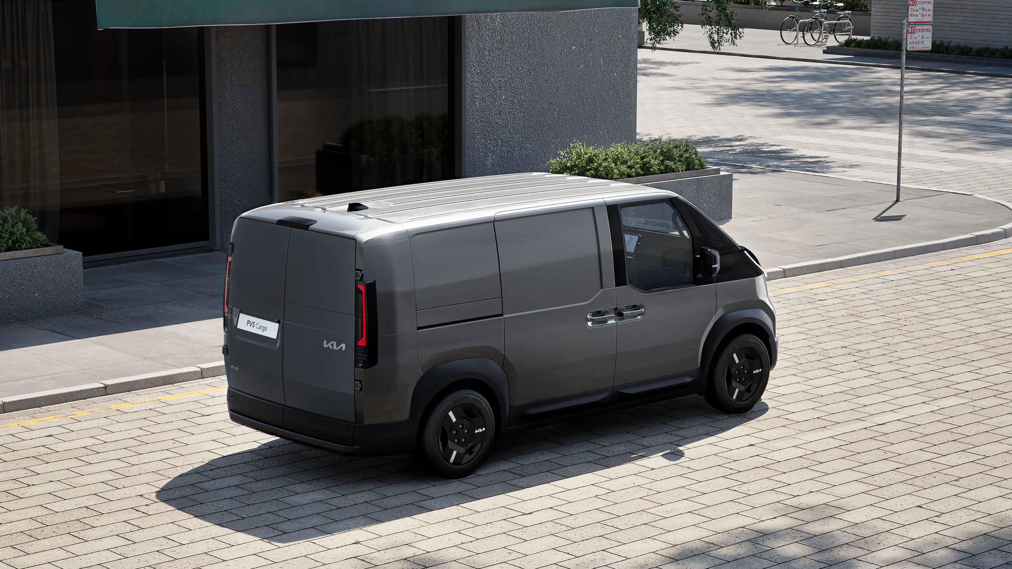 Kia PV5 Kargo memiliki banyak akses untuk keluar masuk barang. (KIA)