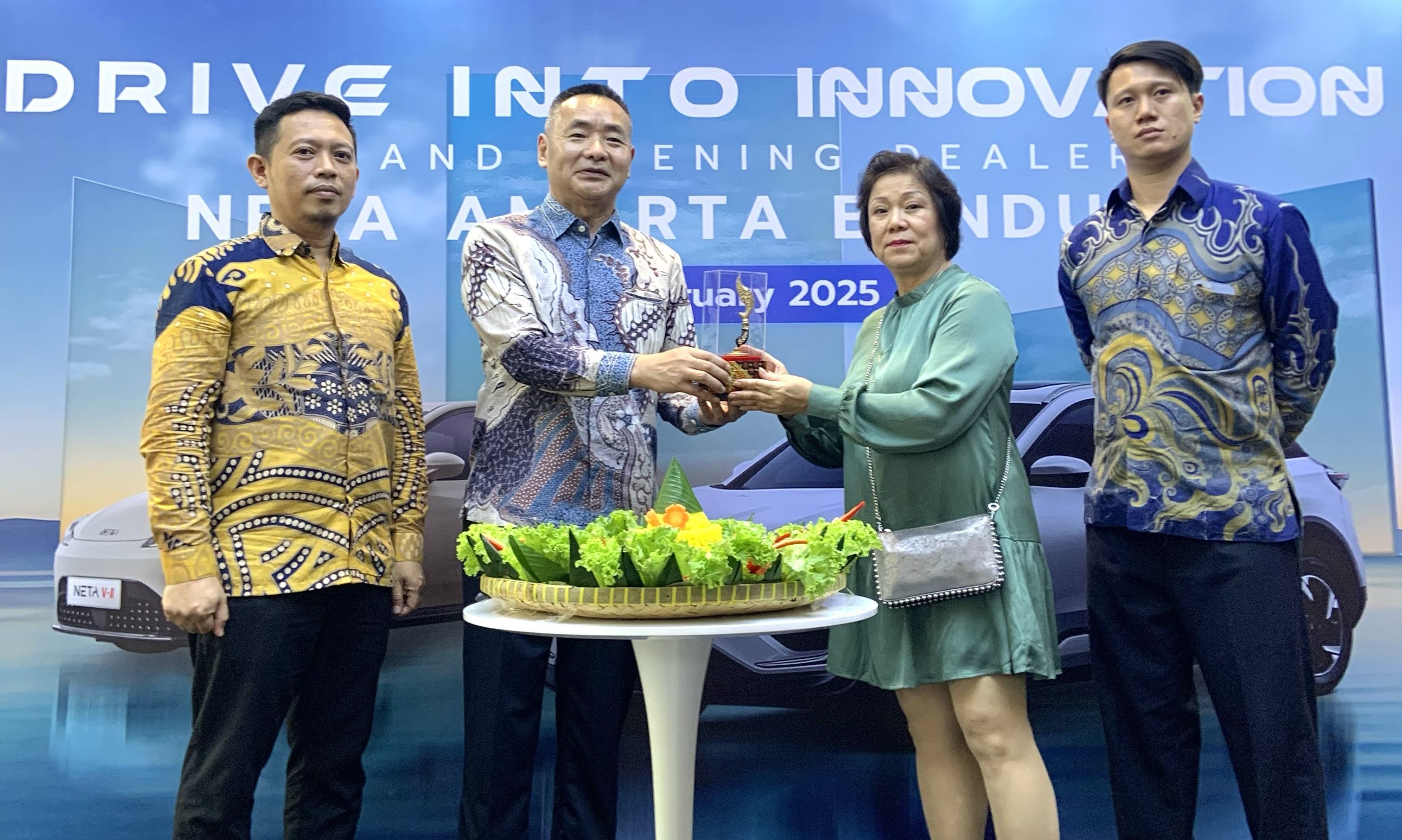 Seremoni peresmian Neta Amarta Bandung. (NAI)