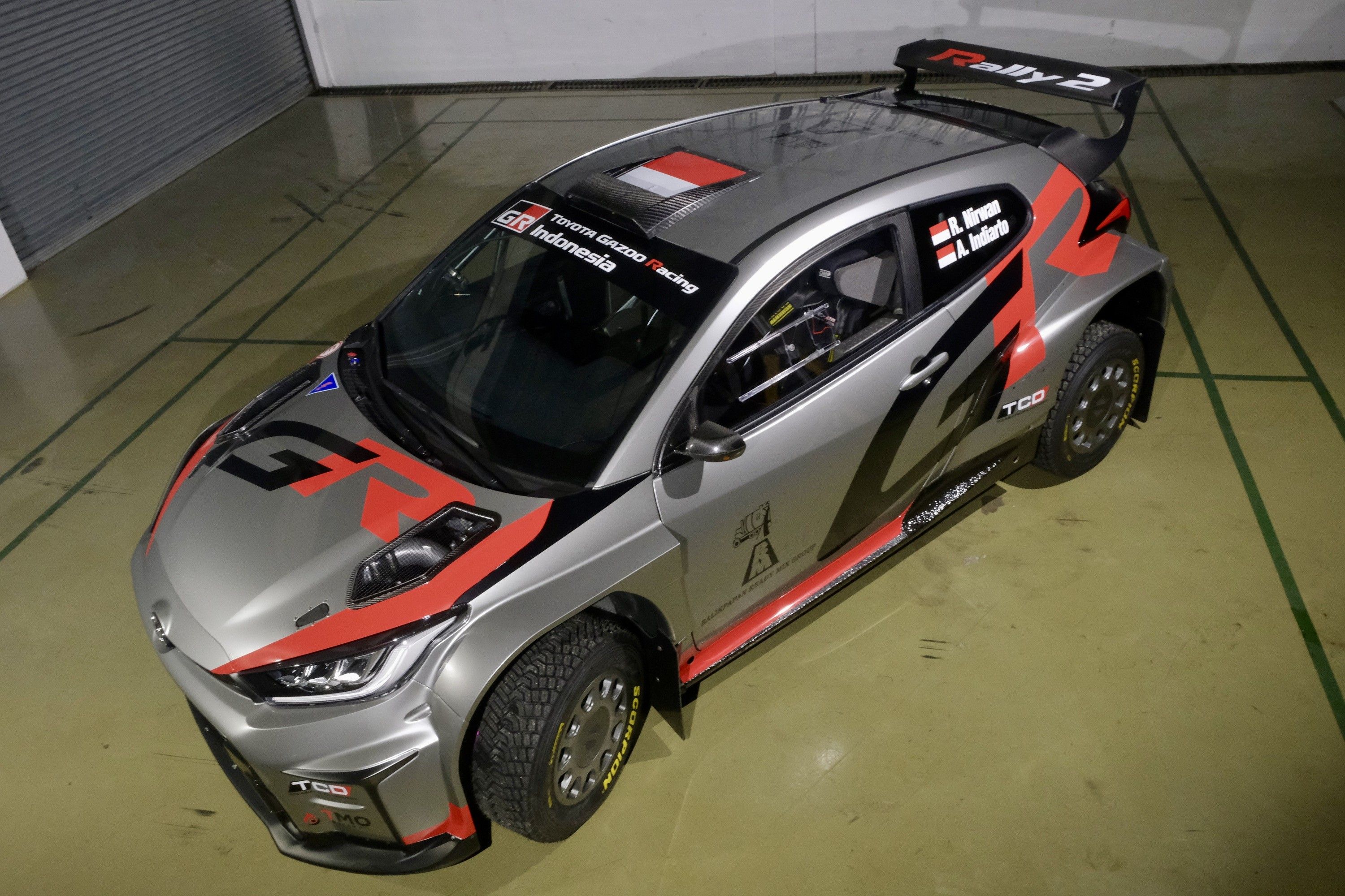 Sosok Sangar Toyota GR Yaris Rally2. (TAM)