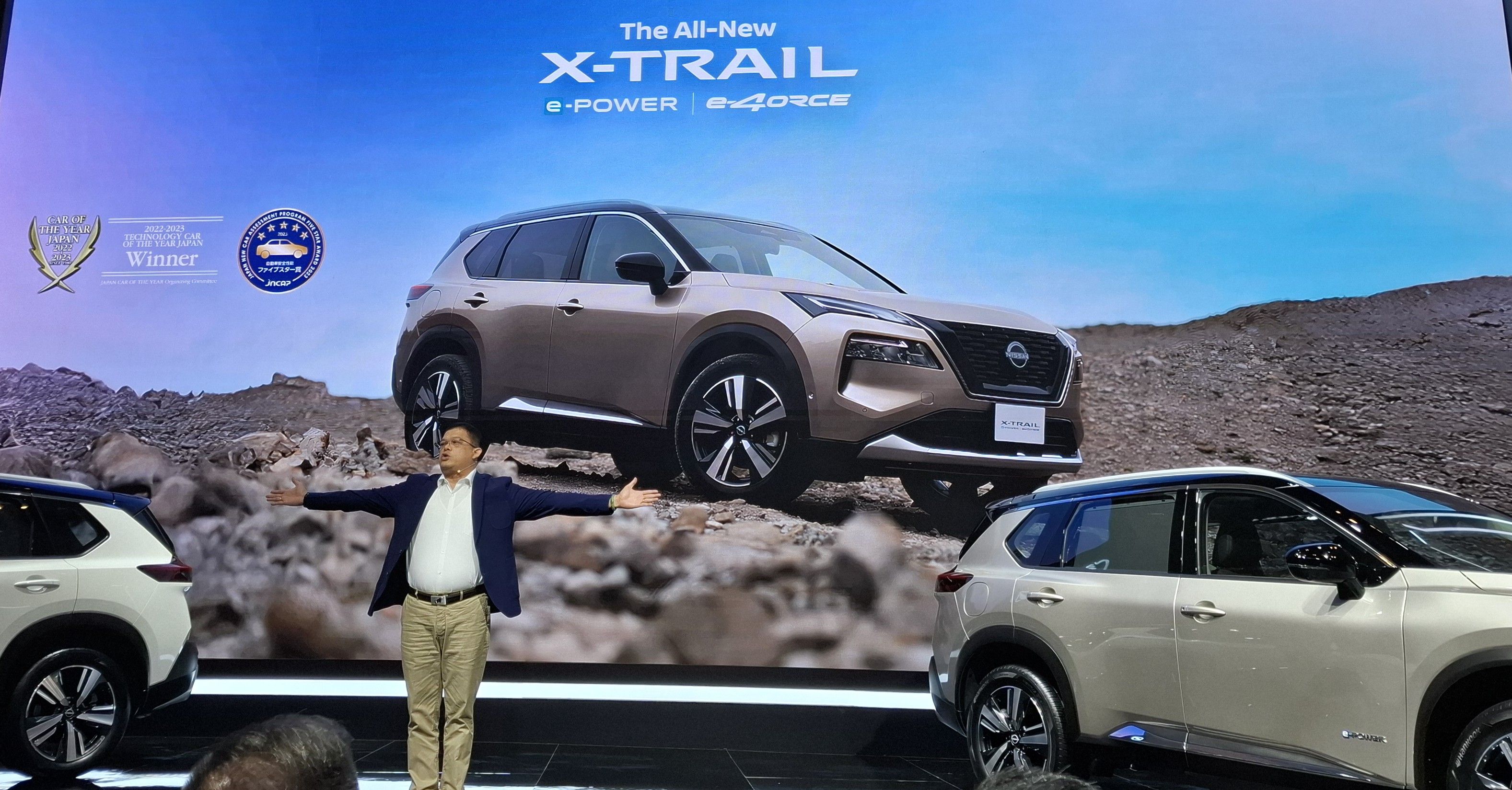 Peluncuran All-New X-Trail e-POWER e-4ORCE di GIIAS 2025. (Chadie)