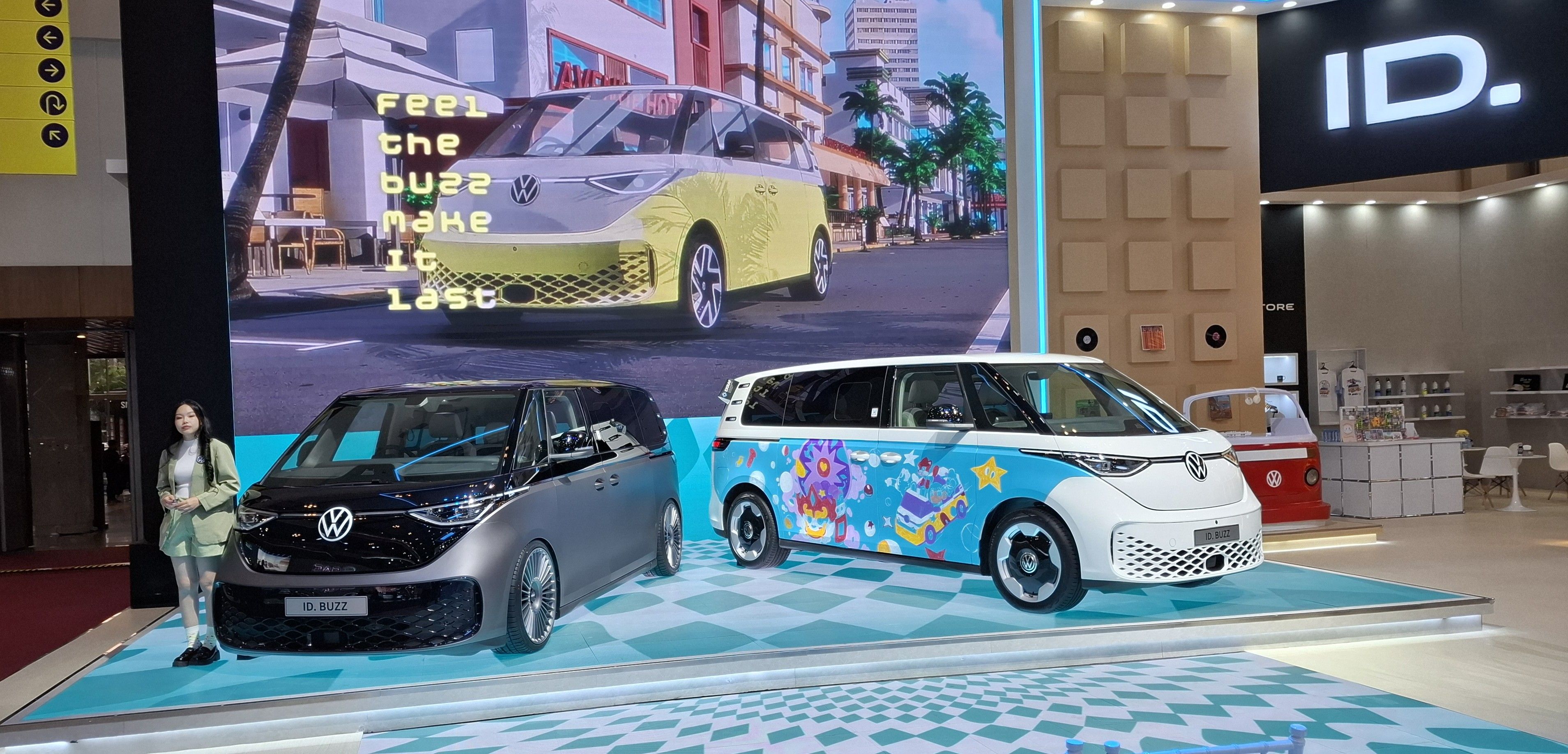 Volkswagen ID.BUZZ di GIIAS 2025. (Chadie)