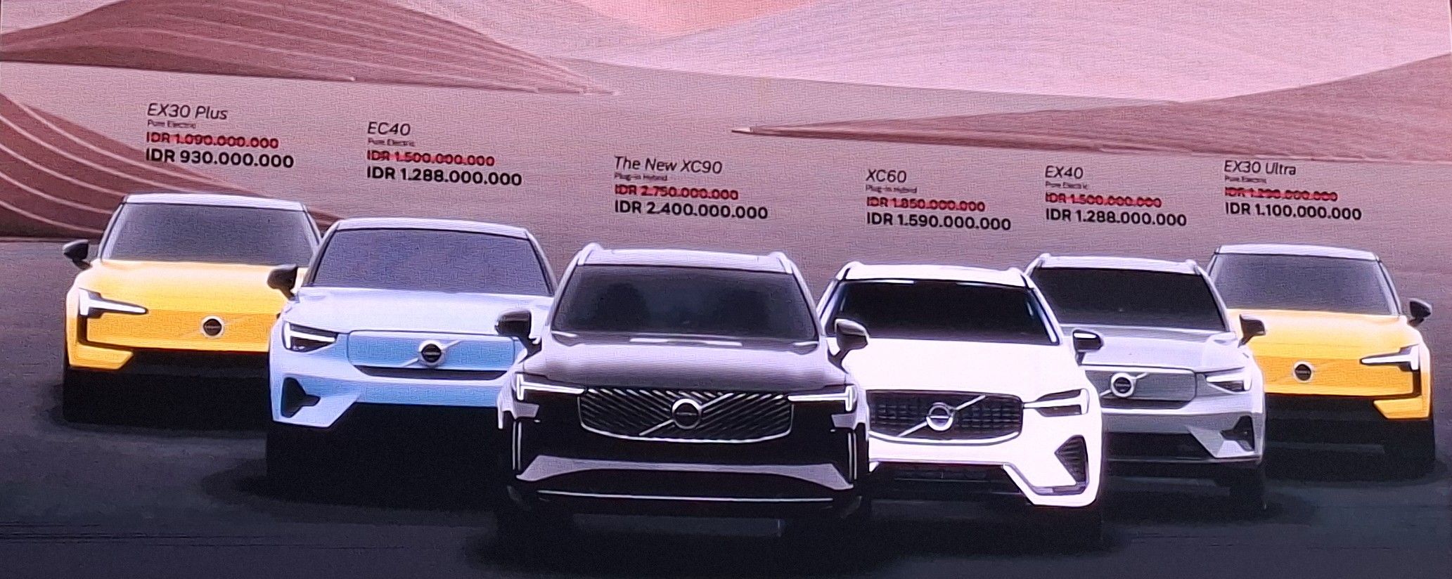 Volvo Car Indonesia umumkan harga baru di GIIAS 2025. (Chadie)