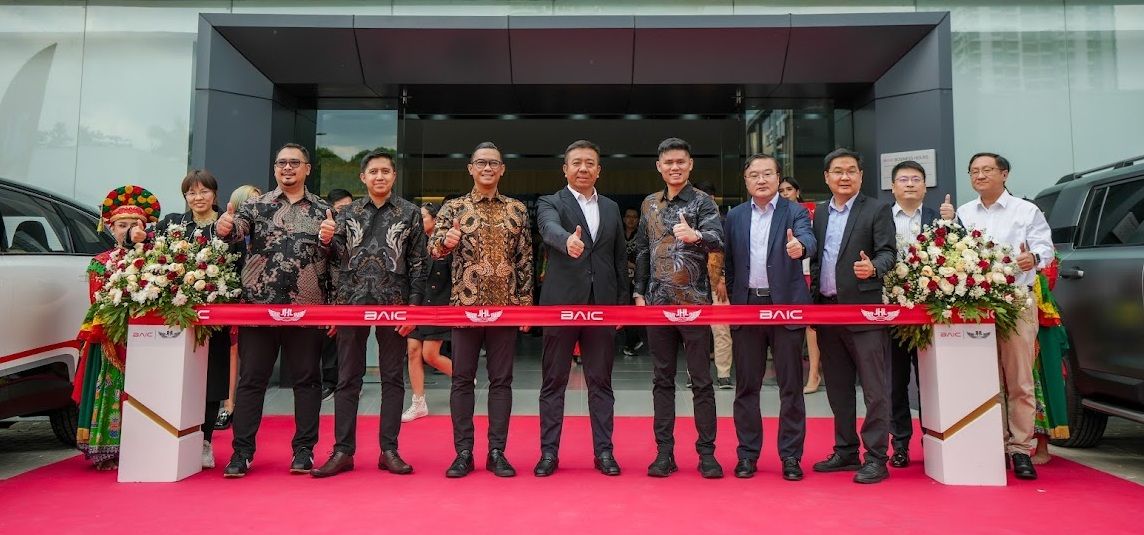 Peresmian diler BAIC Puri Indah. (JDI)