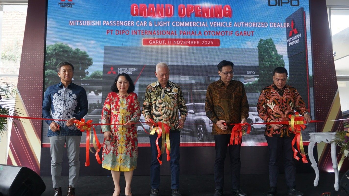 Peresmian diler Mitsubishi DIPO Garut. (MMKSI)