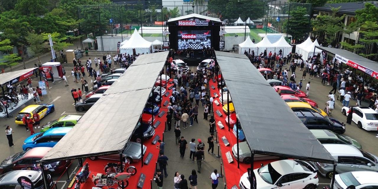 Suasana Main Zone Honda Culture Indonesia Vol 2 Jakarta. (HPM)