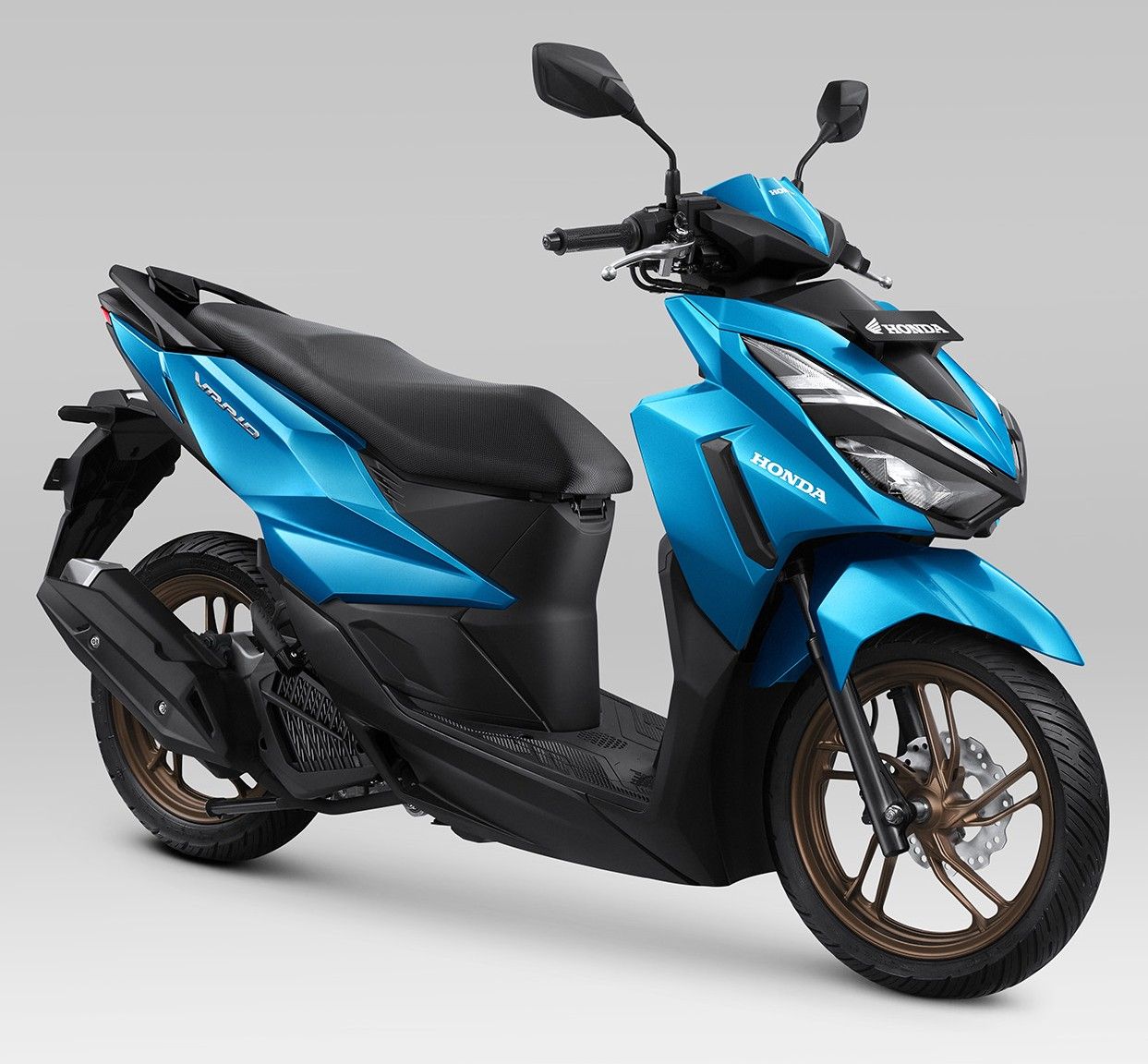 Honda All New Vario 125 CBS-ISS Advance Blue. (AHM)