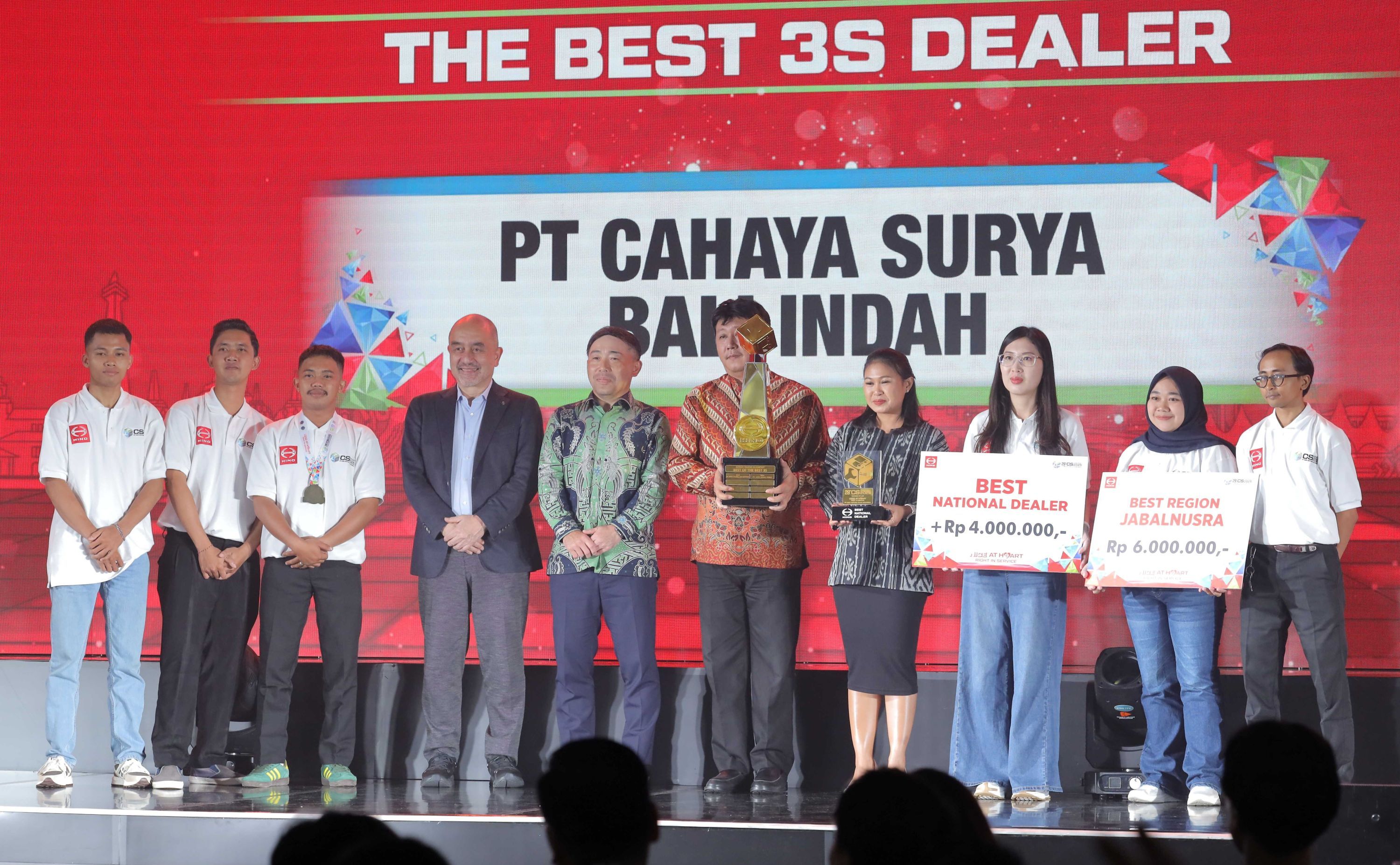 Pengumuman pemenang Hino CSC 2025. (HMSI)