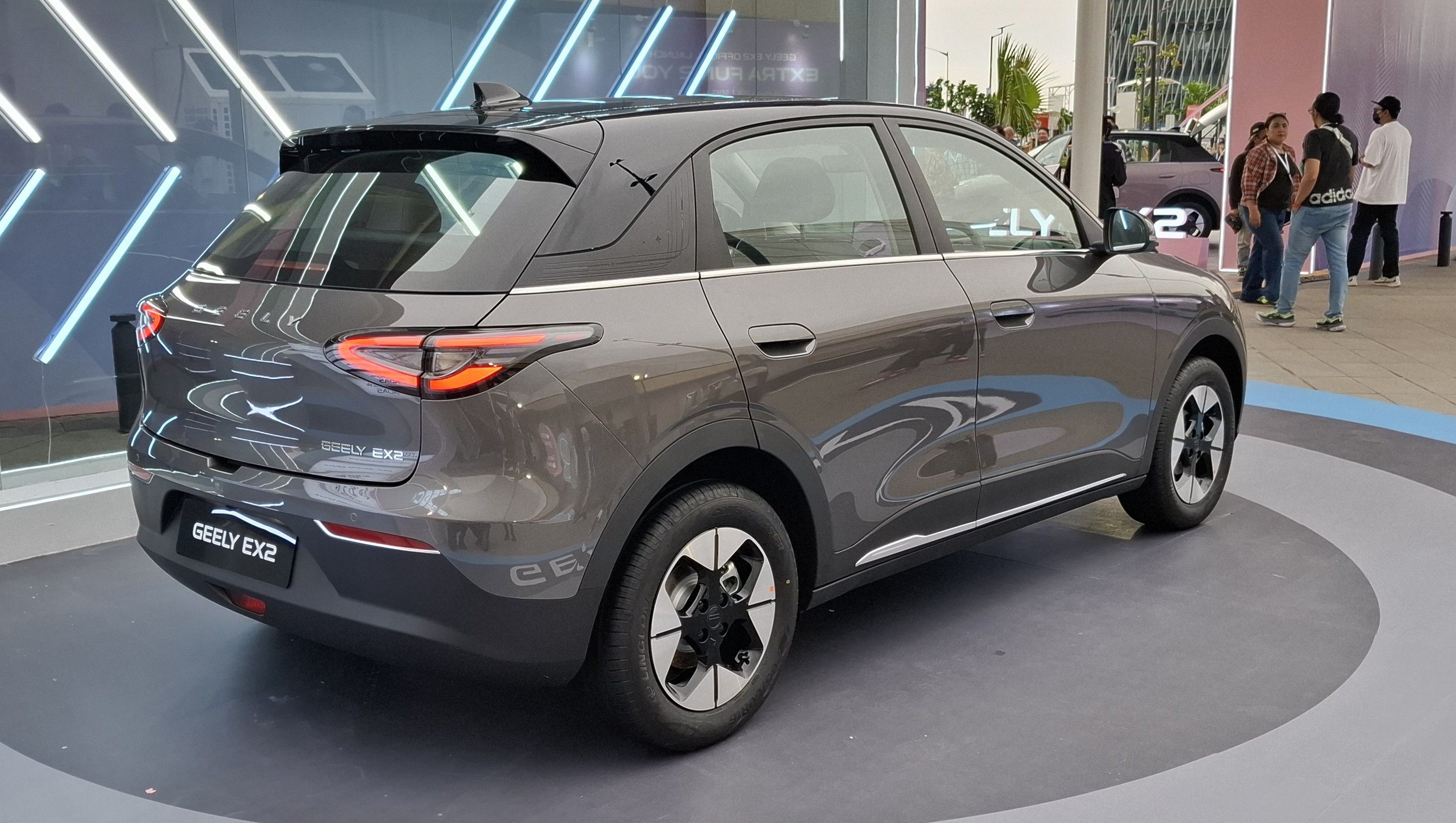 Geely EX2 memiliki banyak ruang penyimpanan. (Chadie).