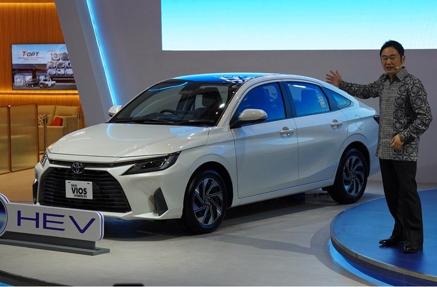 Toyota New Vios Hybrid EV. (TAM)