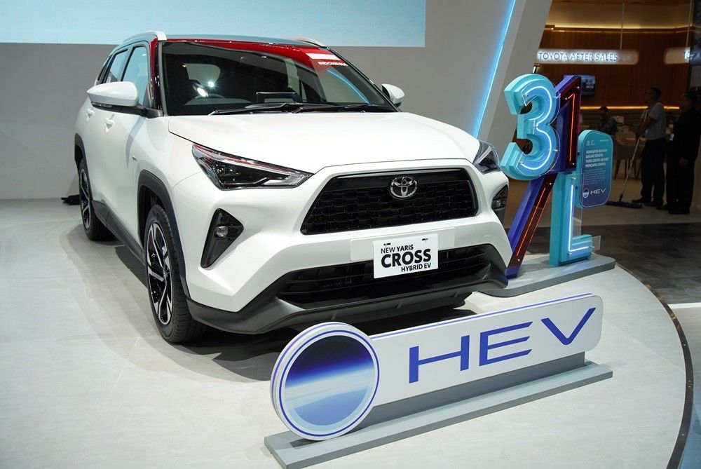 Toyota New Yaris Cross G Hybrid EV. (TAM)