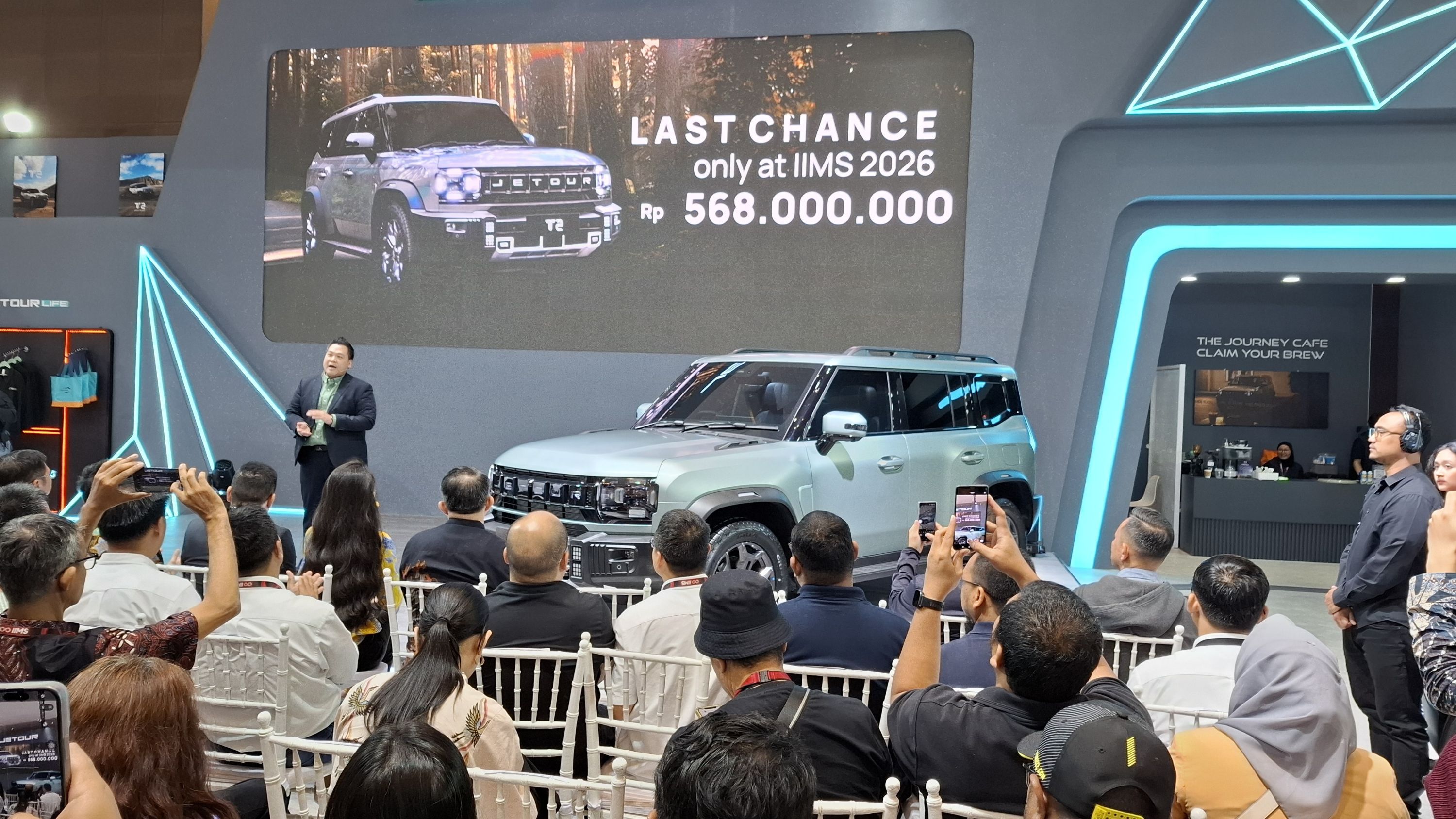 Harga spesial masih berlaku hingga penghujung gelaran IIMS 2026. (Chadie)