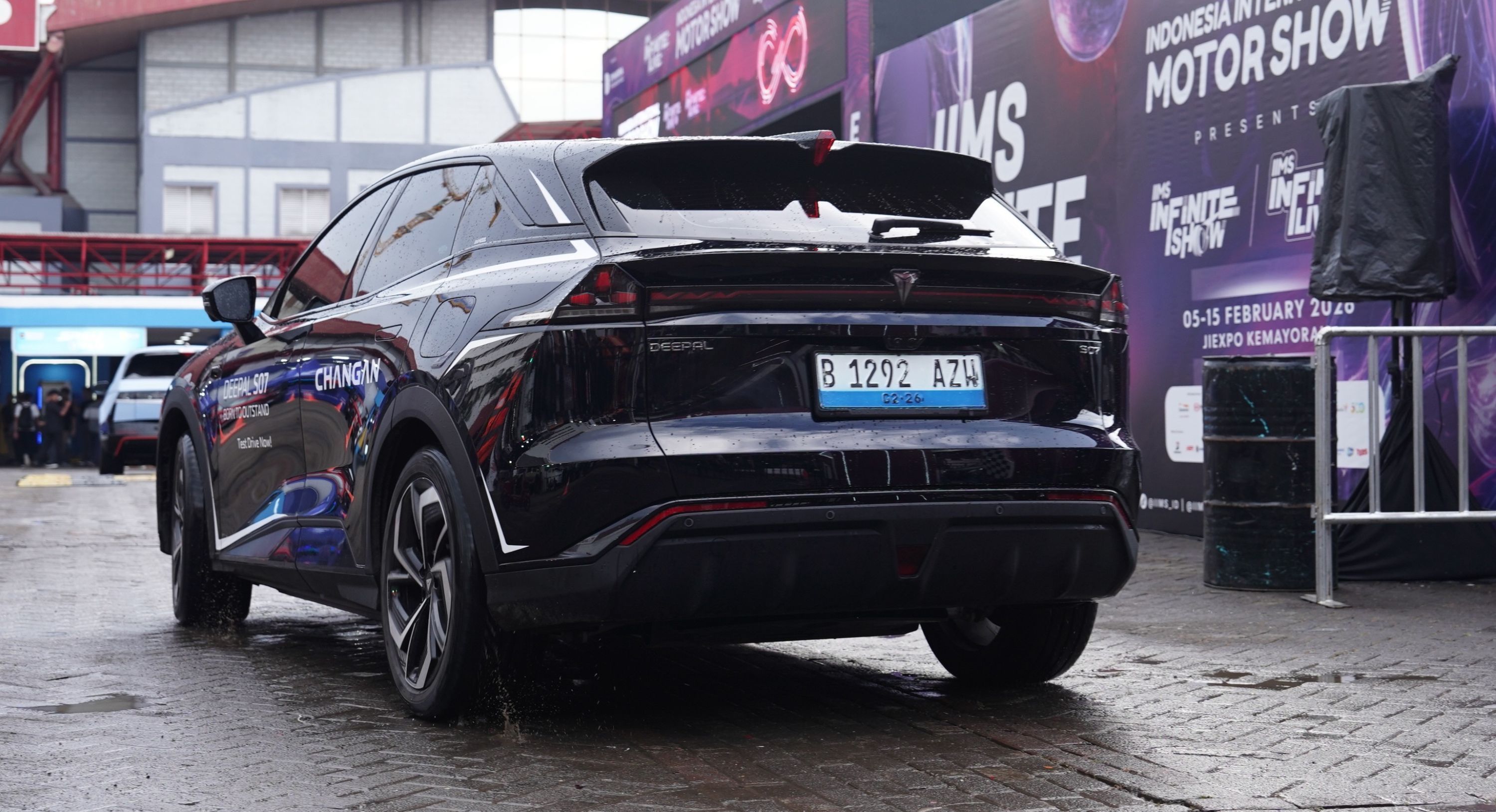 Deepal S07 siap dicoba di area Test Drive IIMS 2026. (Indomobil Group)