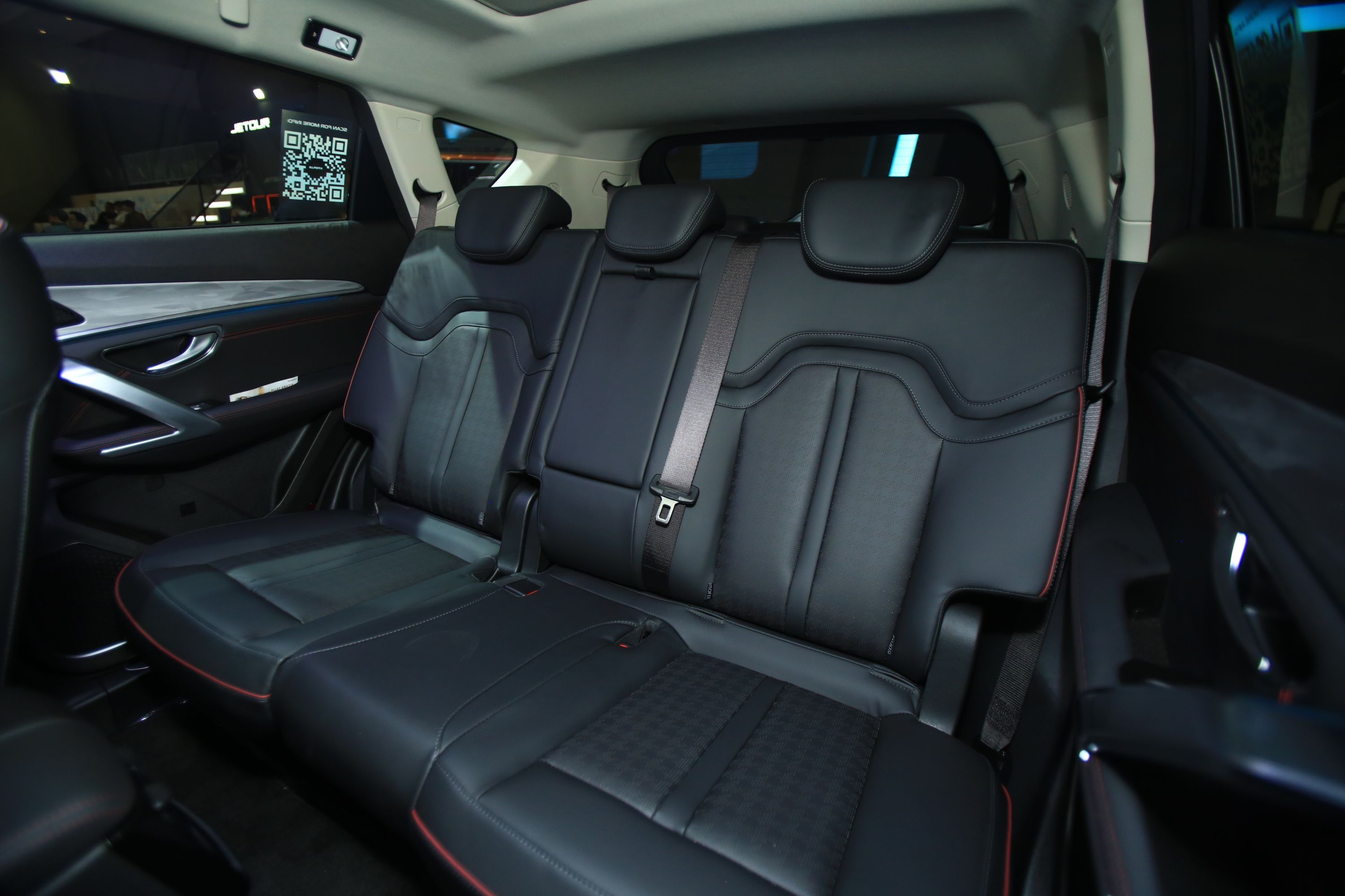 Jok baris kedua Jetour X70 Plus. (JSI)