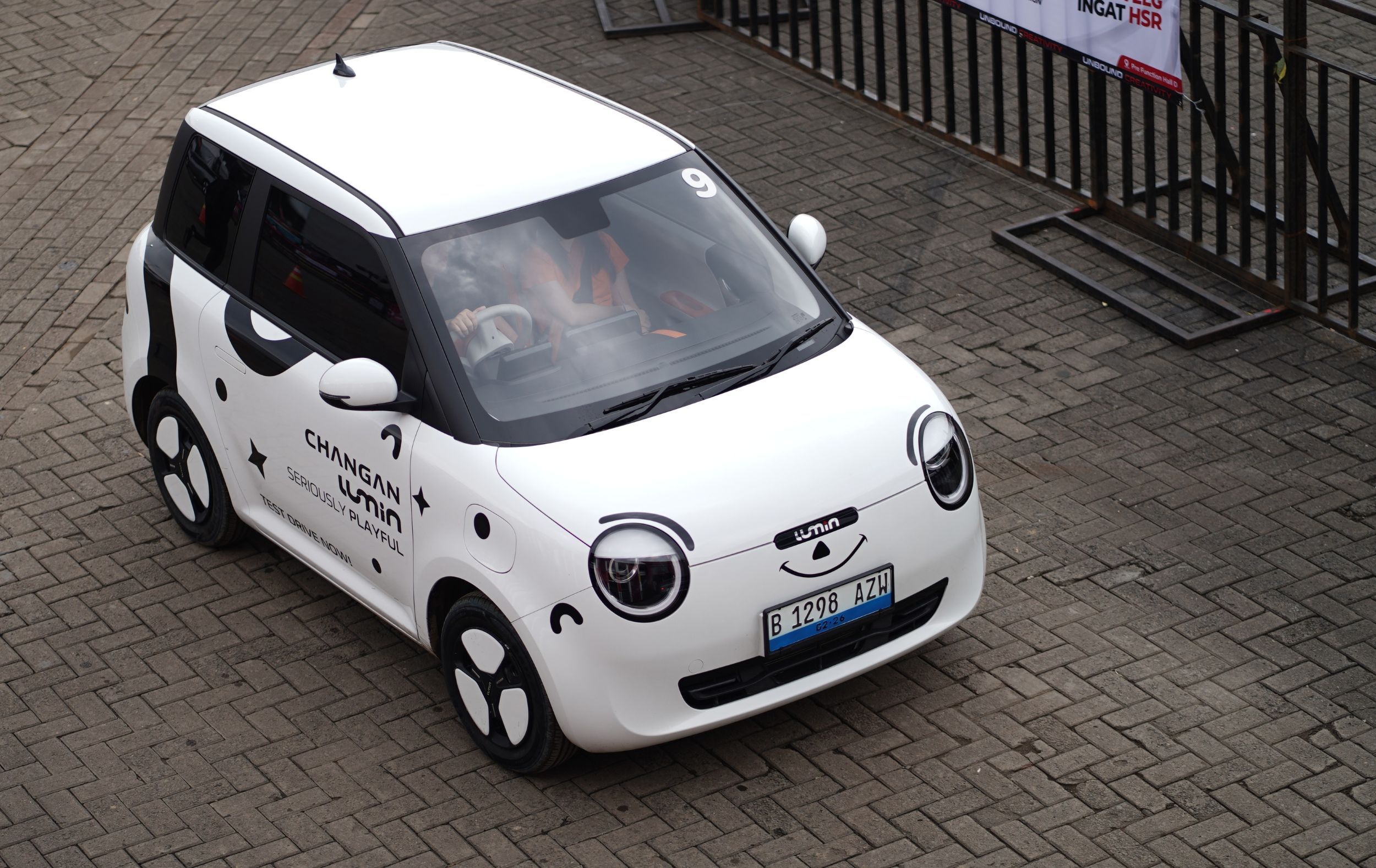 Changan Lumin dinobatkan sebagai mobil listrik paling terjangkau di IIMS 2026. (Indomobil Group)