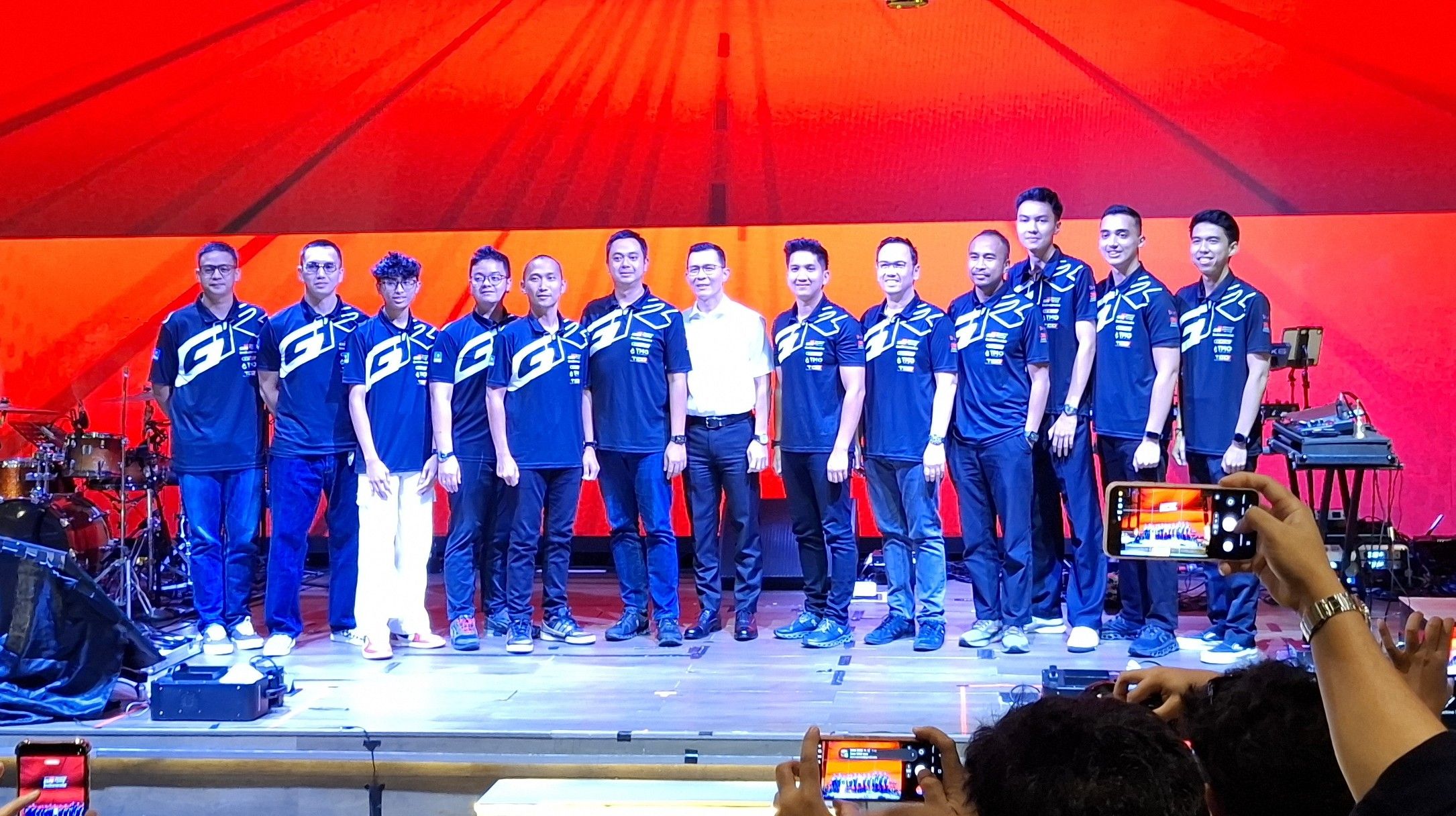 Deretan pembalap yang akan memperkuat tim TGRI di musim balap 2026. (Chadie)