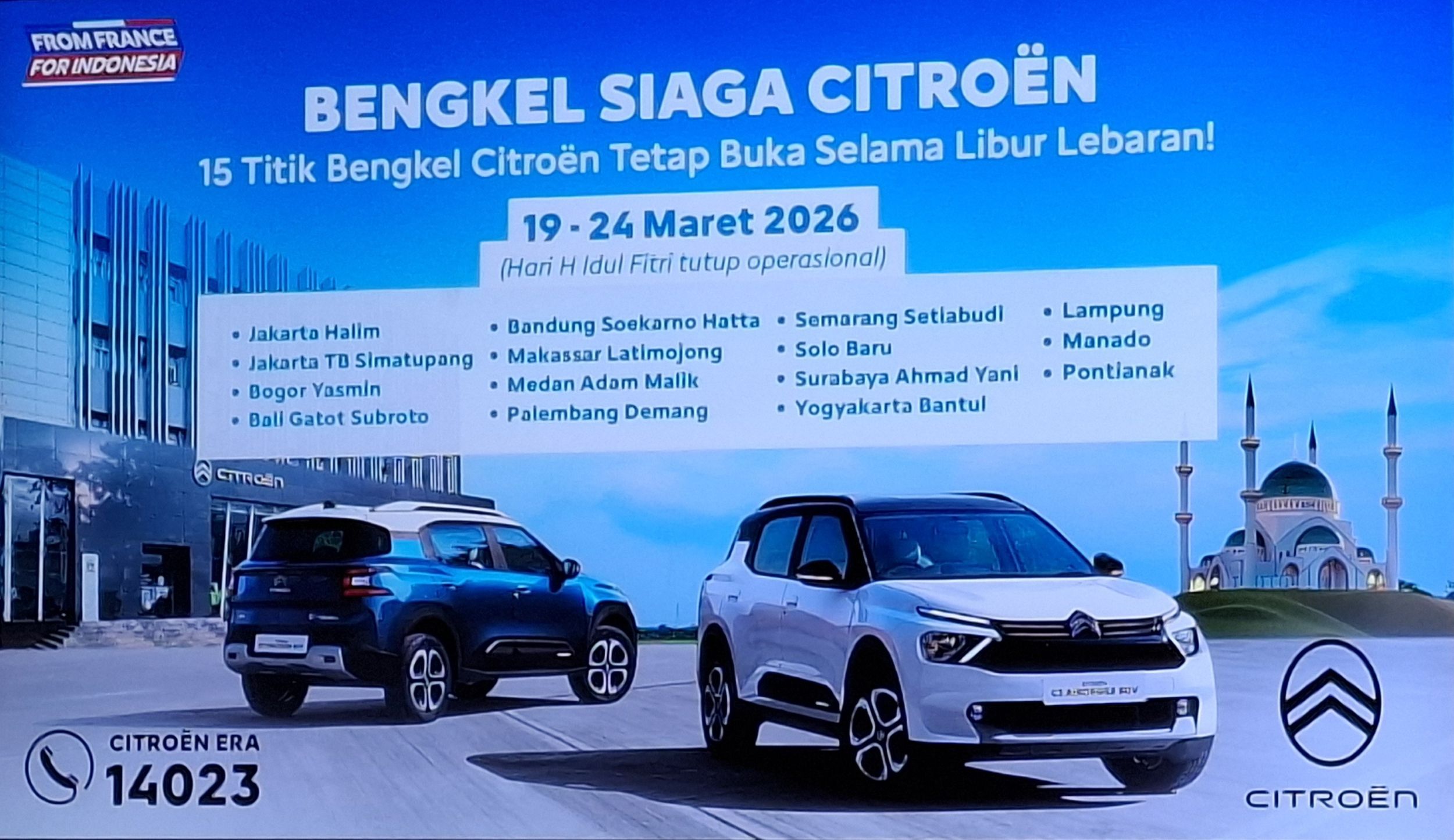 Bengkel Siaga Citroen. (Chadie)