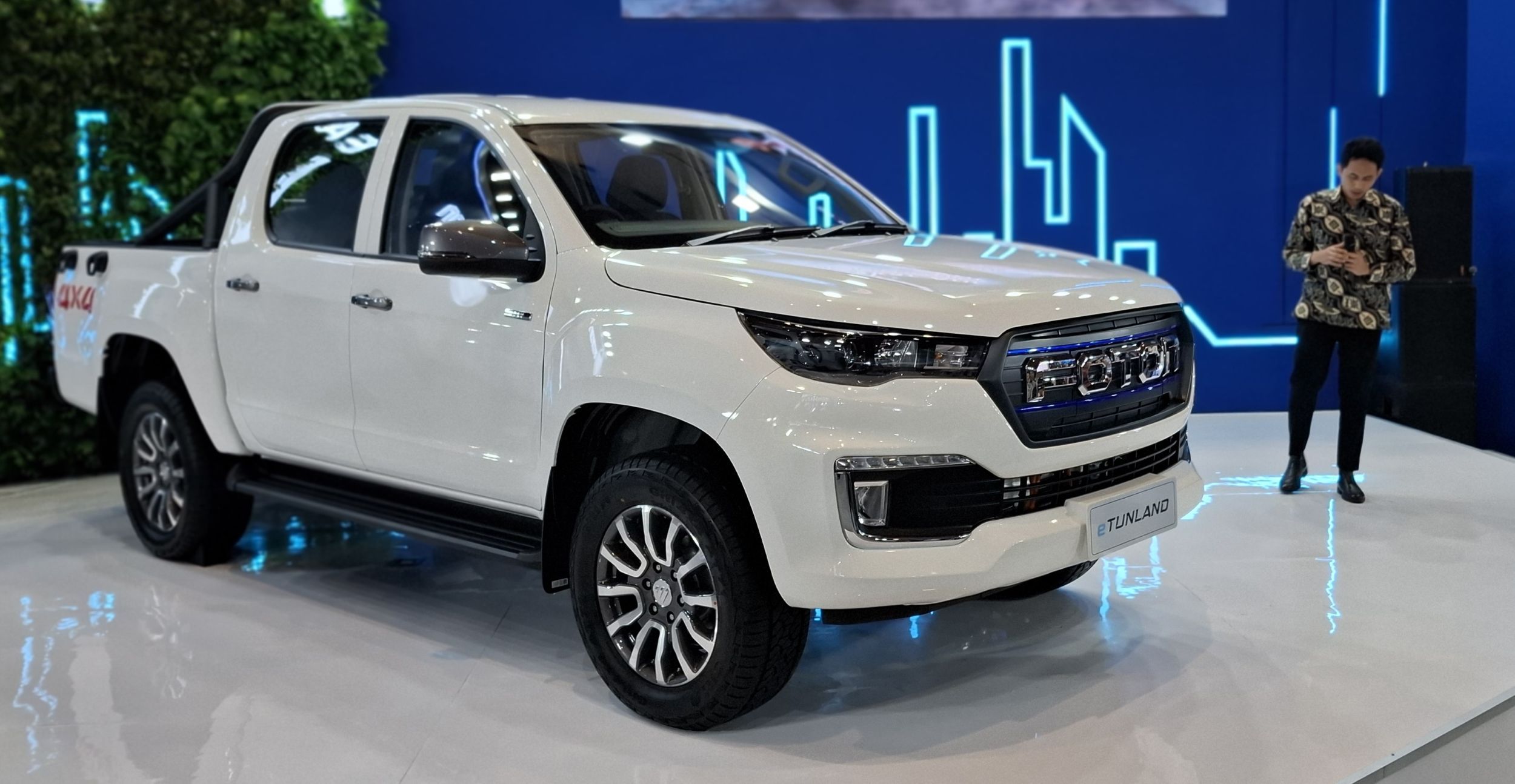 Foton eTUNLAND dibanderol Rp780 juta. (Chadie)