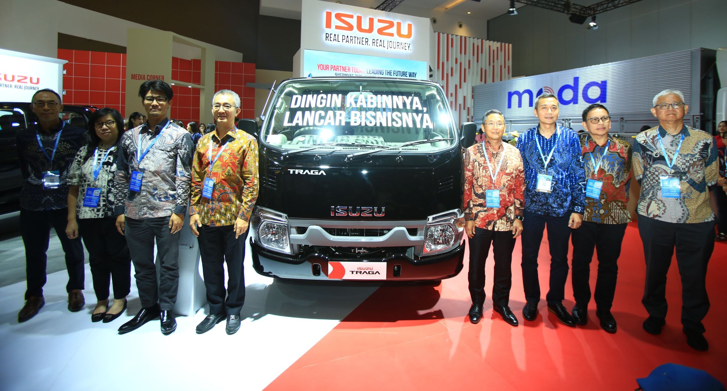 Peluncuran Isuzu Traga AC di GIICOMVEC 2026. (IAMI)