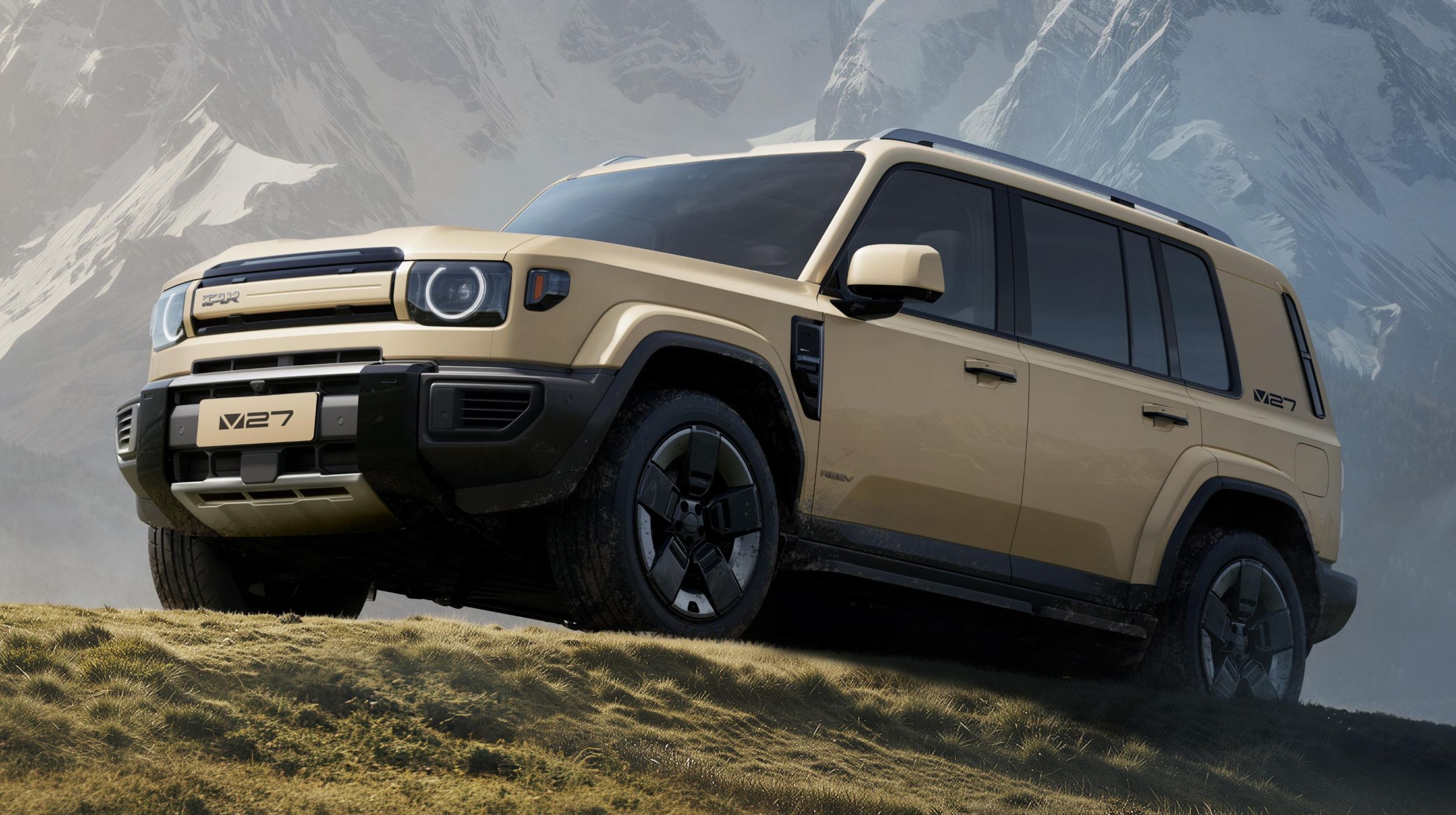 iCAR V27 versi setir kanan menjadi salah satu sorotan utama di Beijing Auto Show 2026. (Chery Group)