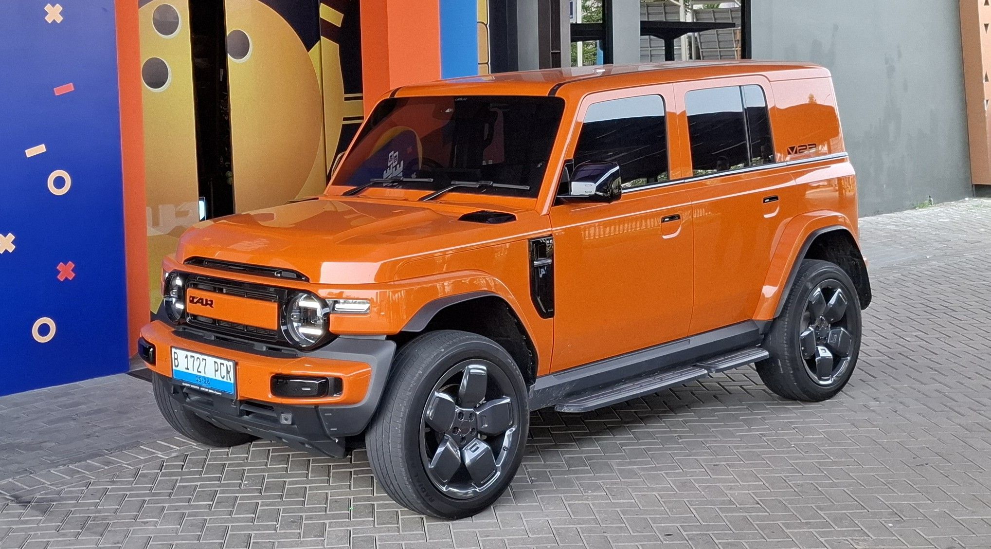 iCAR V23 merupakan SUV EV boxy modern yang terinspirasi dari beberapan desain SUV legendaris yang dikemas dengan teknologi terkini. (Chadie)