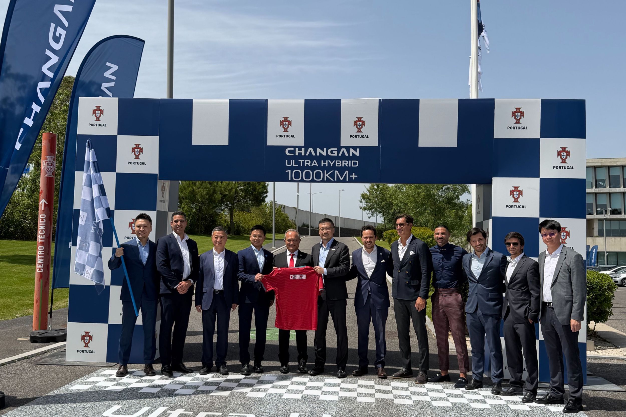 Changan menjadi Mitra Global Resmi dari Tim Nasional Sepak Bola Portugal. (Indomobil Group)