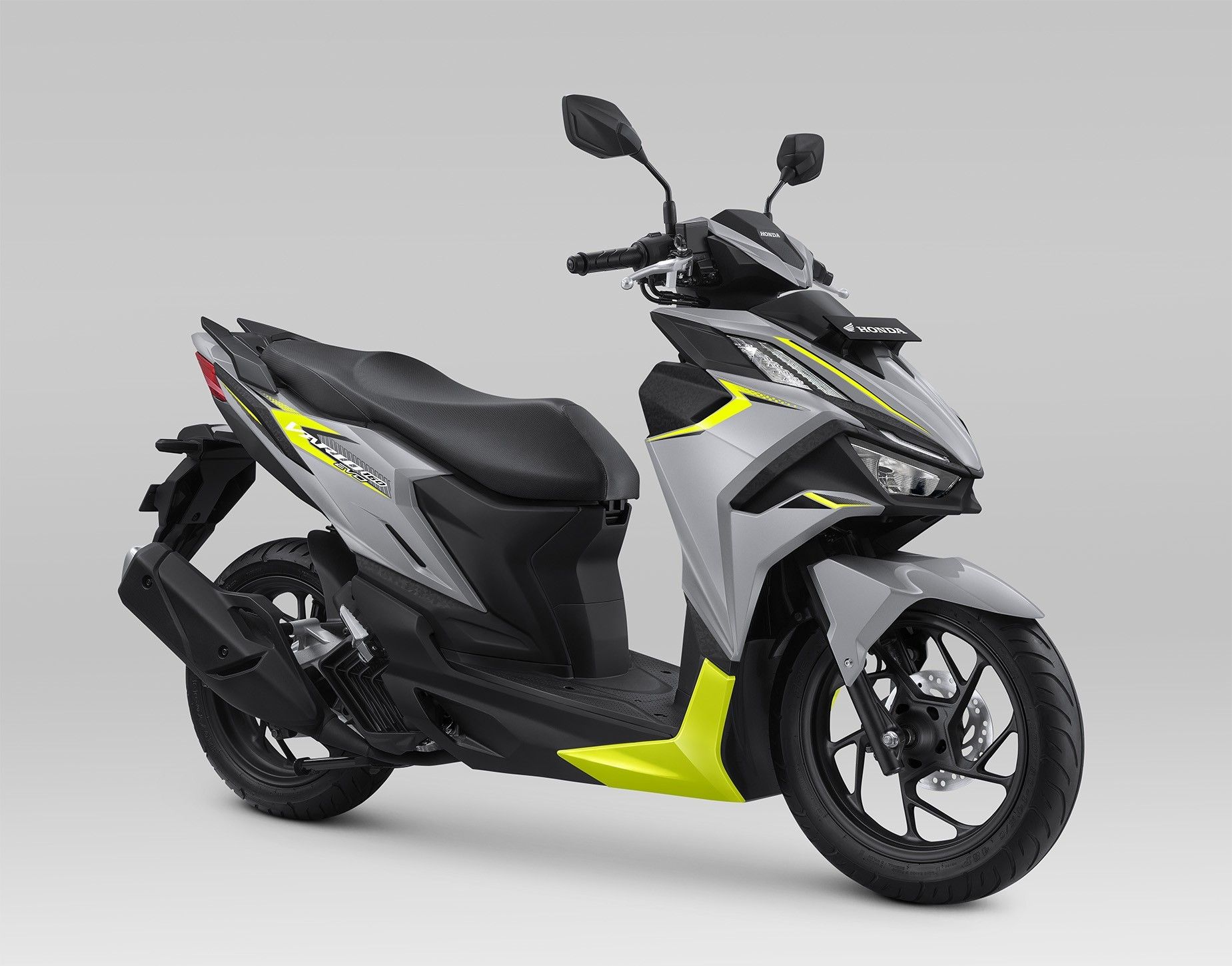 New Honda Vario Evo 160 di tipe CBS Nitro Nitro Glossy Grey Lime. (AHM)